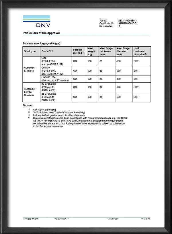 DNV船级社认证-2
