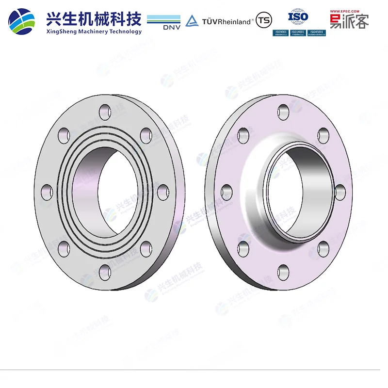 带颈对焊法兰（Welding neck Flange）-Type 11A EN1092-1 ZGXS-水线