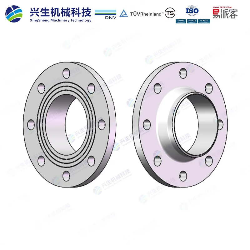 带颈对焊法兰（Steel docking flange）-Type 11A GOST 33259-2015 ZGXS-水线
