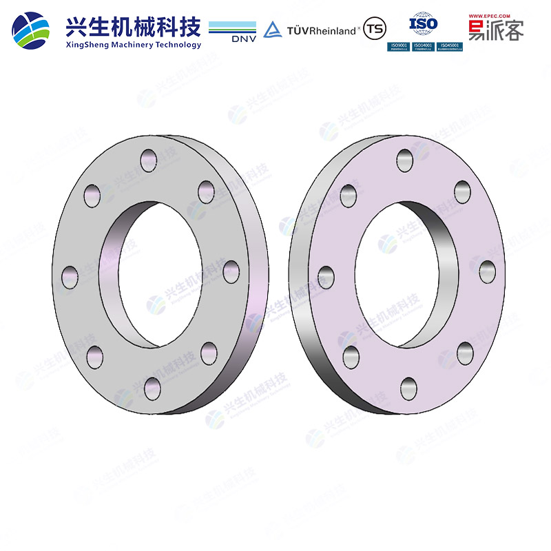 板式平焊法兰（PLATE Flange）-Type 01A EN1092-1 ZGXS-全平面