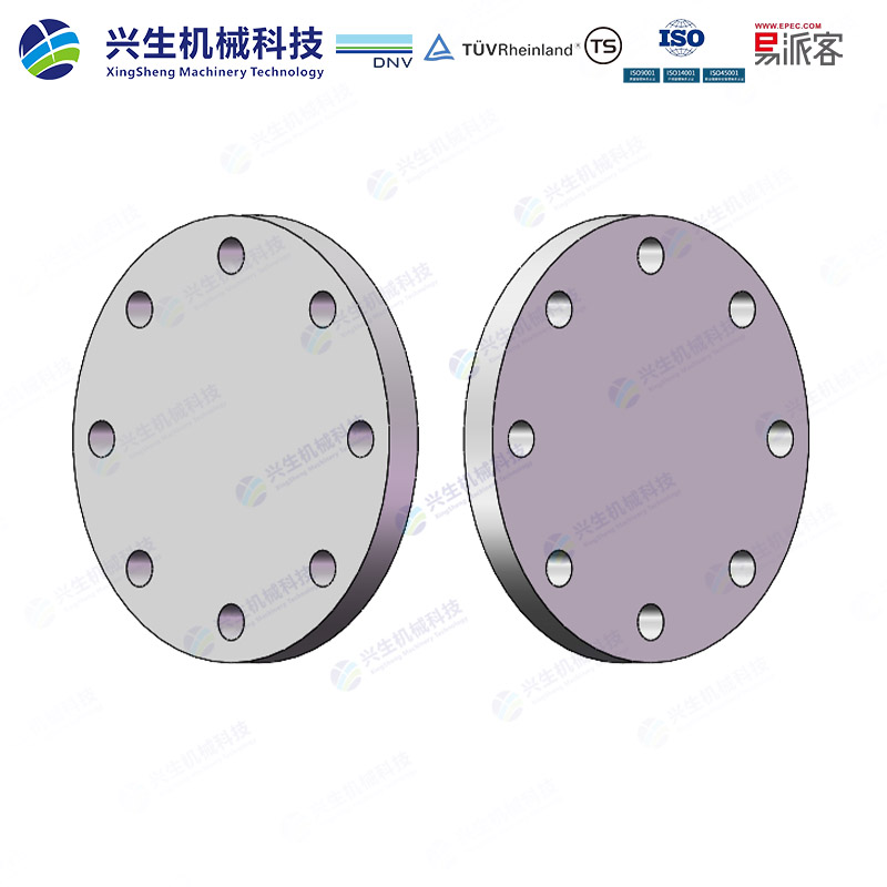 盲板法兰（Blind flange）-Type 05A EN1092-1 ZGXS-密纹