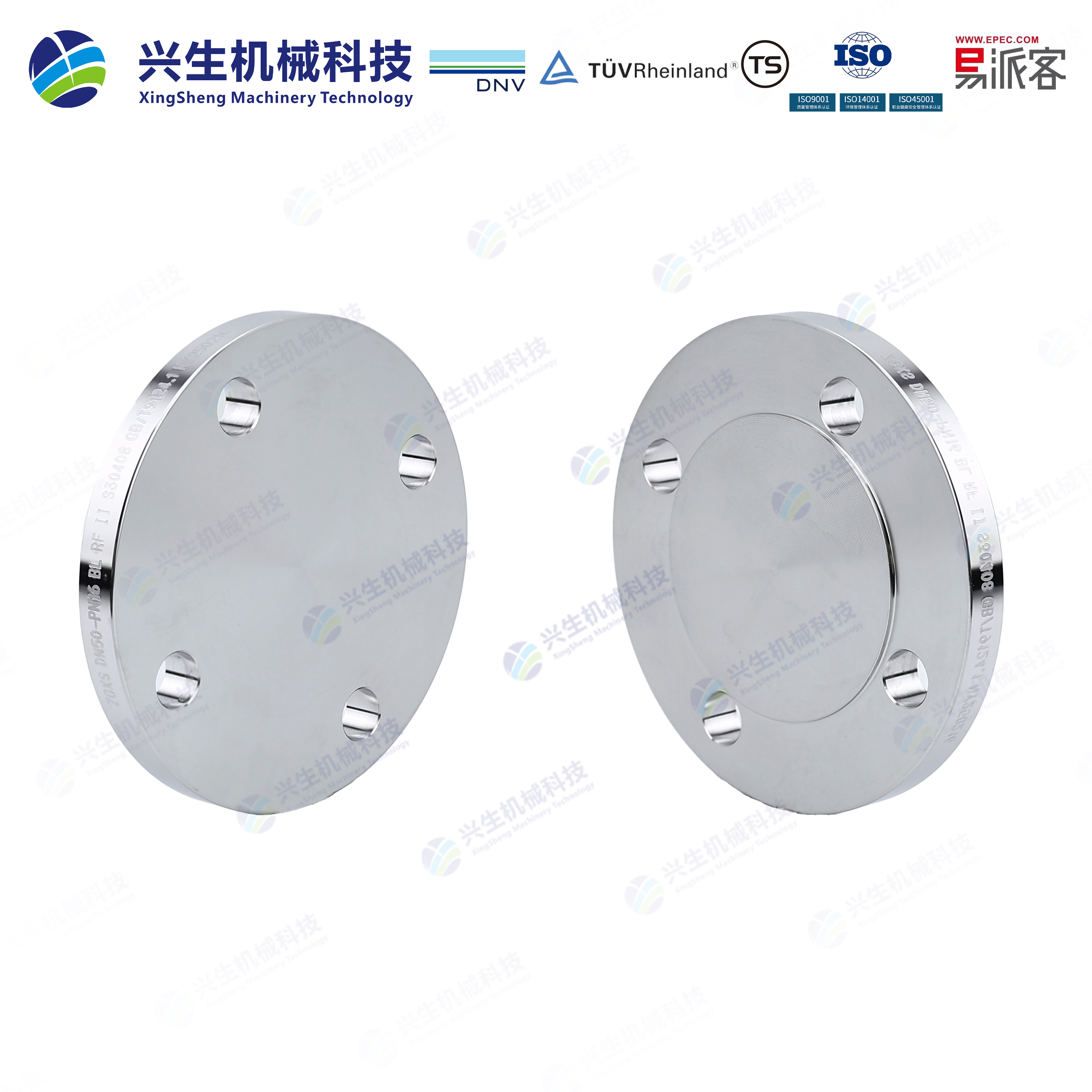 盲板法兰（Blind Flange）-RF GBT9124.1 ZGXS