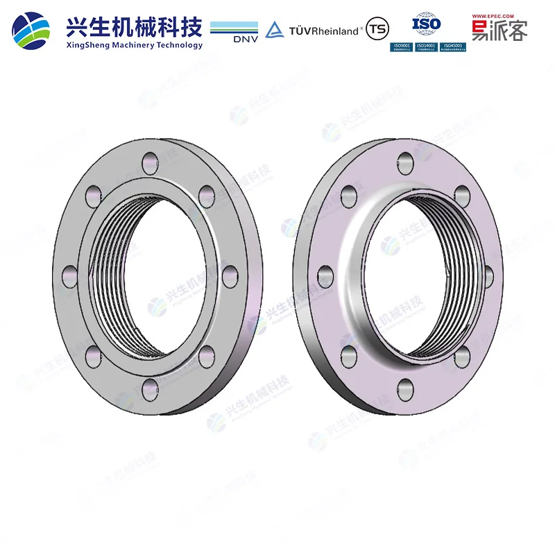 带颈螺纹法兰（Hubbed threaded Flange）-Type 13B EN1092-1 ZGXS-密纹