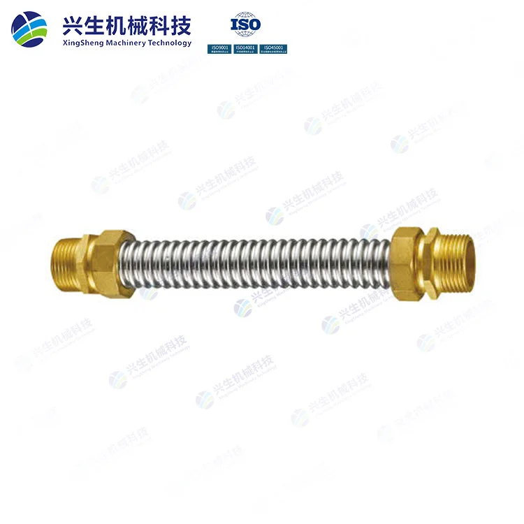 不锈钢空调波纹管(铜头)