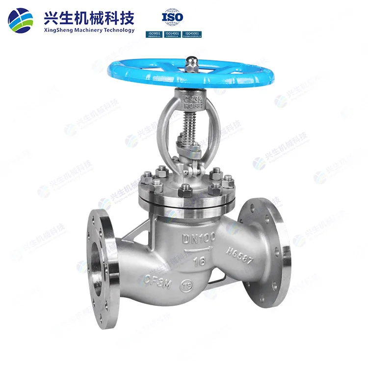 国标法兰截止阀