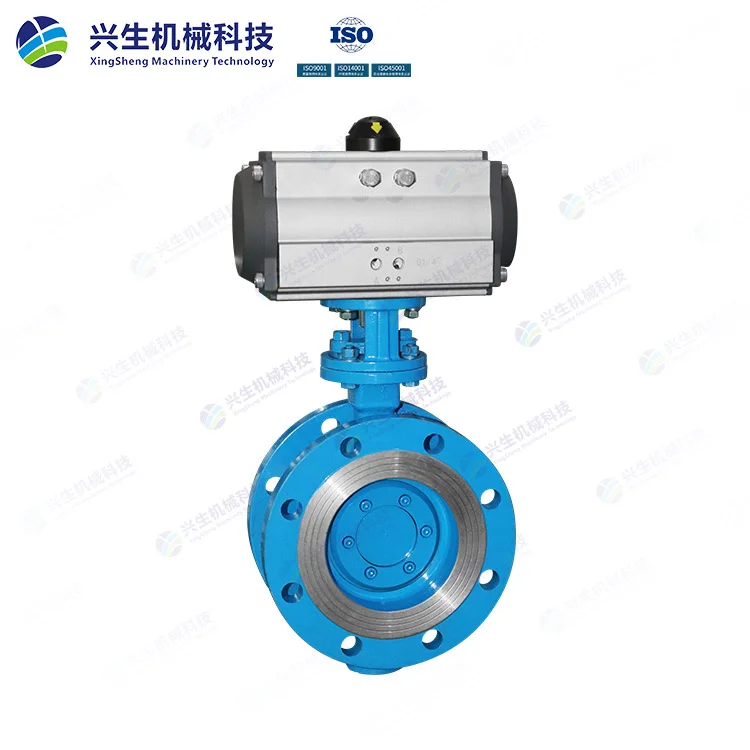 气动法兰蝶阀
