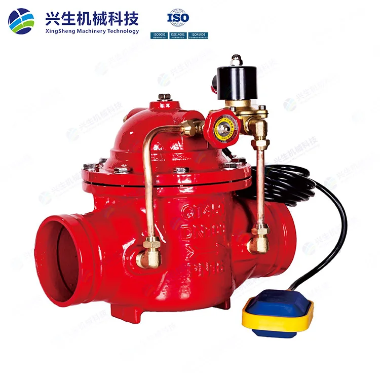 8106X-16Q沟槽电动浮球阀