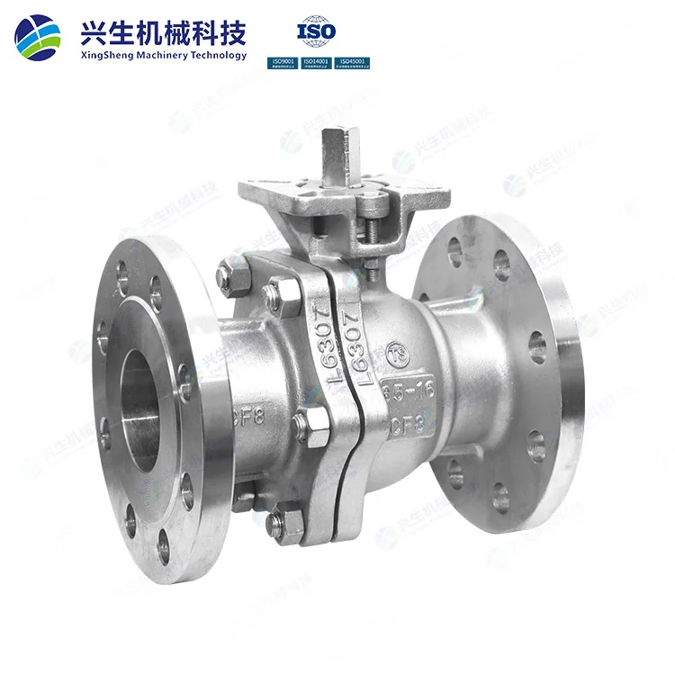 国标高平台法兰球阀