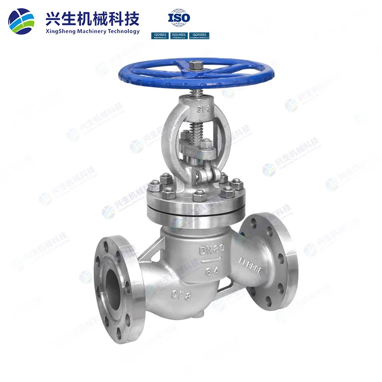 国标法兰截止阀