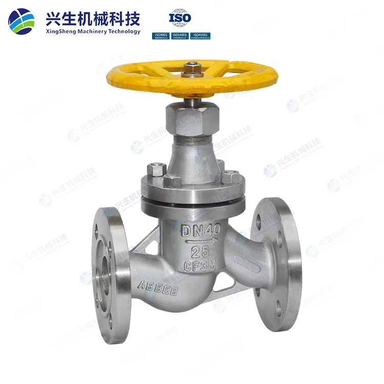 法兰氨用截止阀